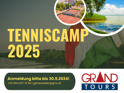 Einladung zum vereinsinternen Tenniscamp 2025